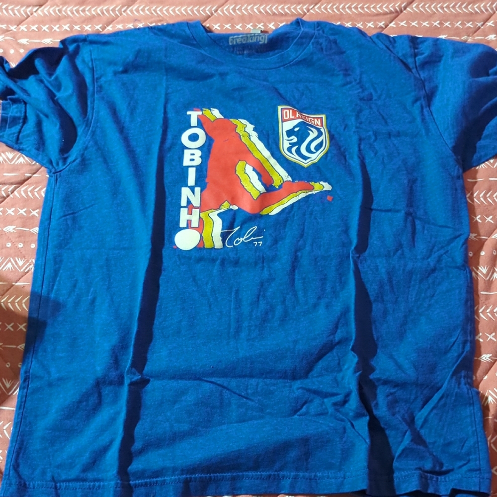 Blue Tobinh Soccer Shirt
